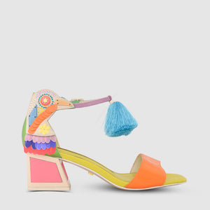 KAY LIQUID LIME LAVA SANDAL