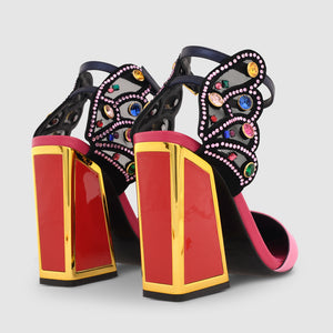 NAIRA SANDALS WILD ROSE / MULTI